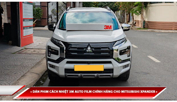 DÁN PHIM CÁCH NHIỆT 3M AUTO FILM CHÍNH HÃNG CHO MITSUBISHI XPANDER